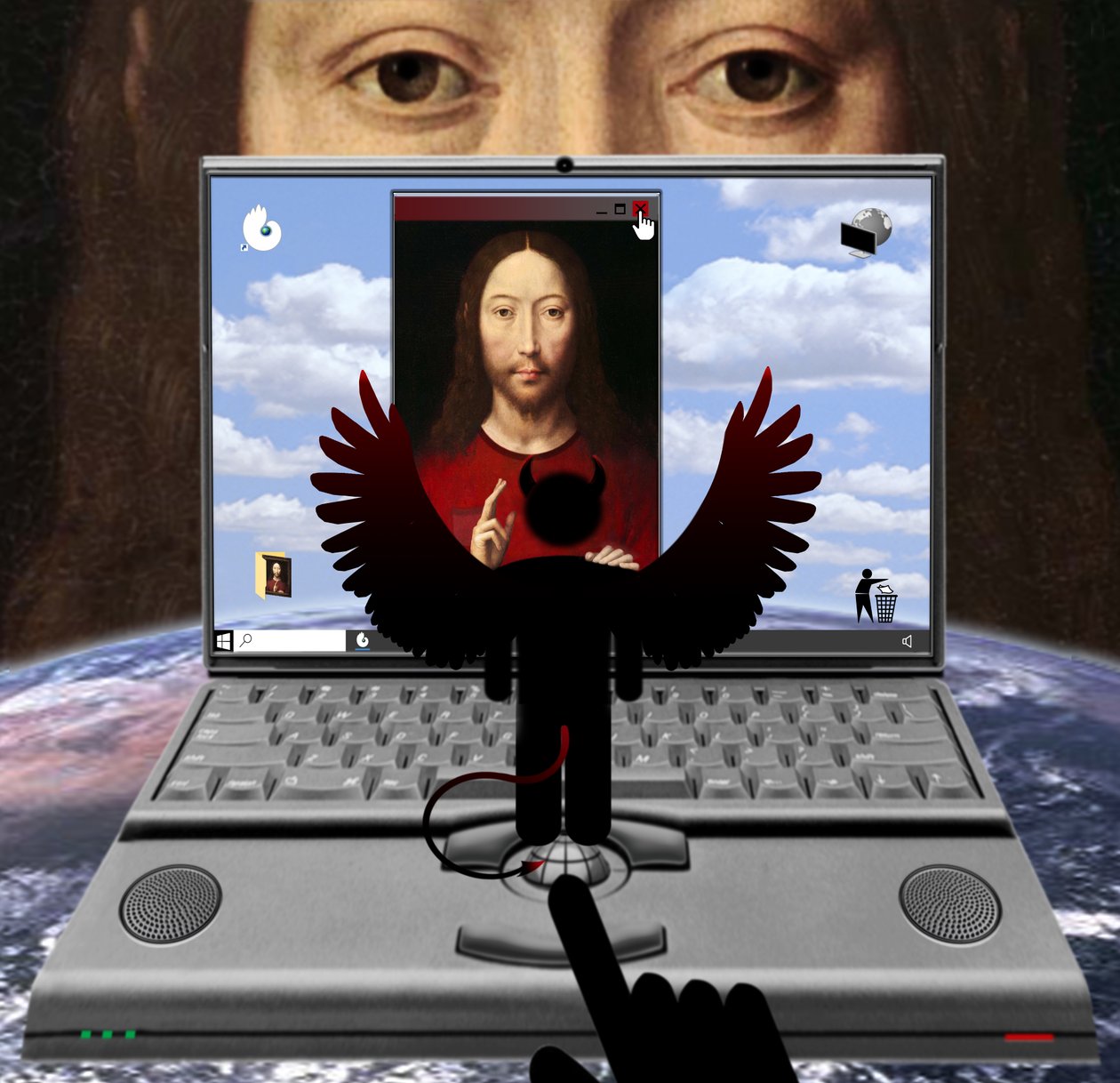 Dibattito - un dialogo (dalla serie: Windows) da Alexander Eibach