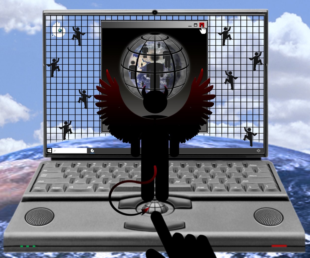 Alcatraz (Devil´s Island) - aus der Serie Windows da Alexander Eibach
