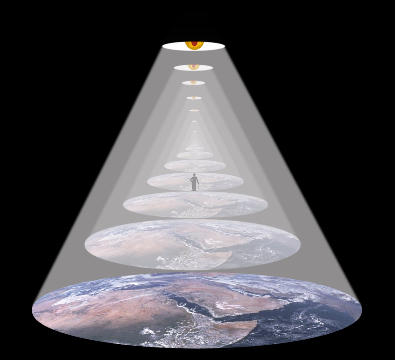 Take the long way home (II) (Supertramp) (aus der Serie Lichtungswechsel) da Alexander Eibach