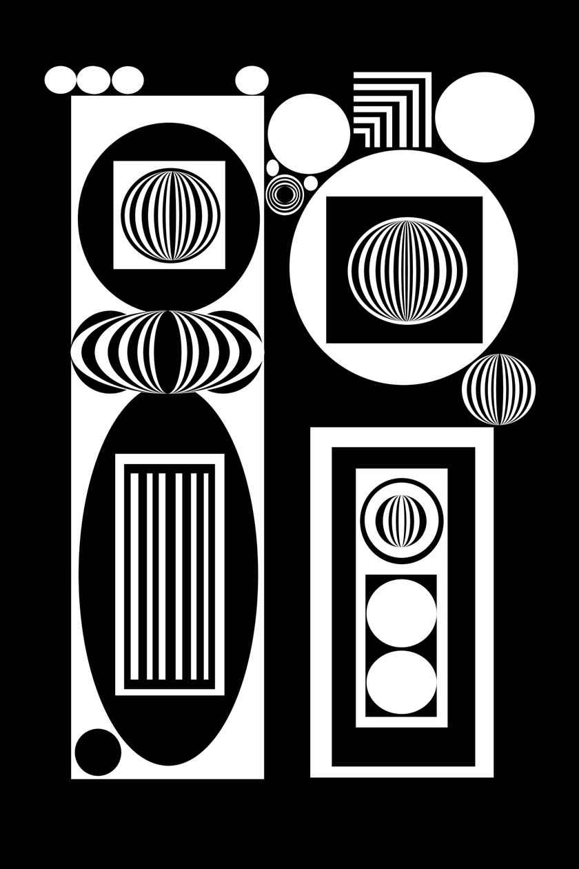 Ritmo in bianco e nero da Silvia Martini