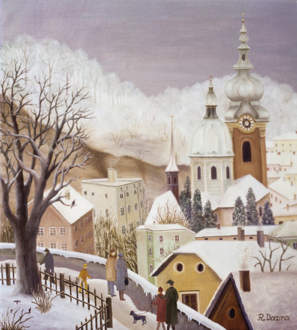Festungsgasse in inverno da Regine Dapra