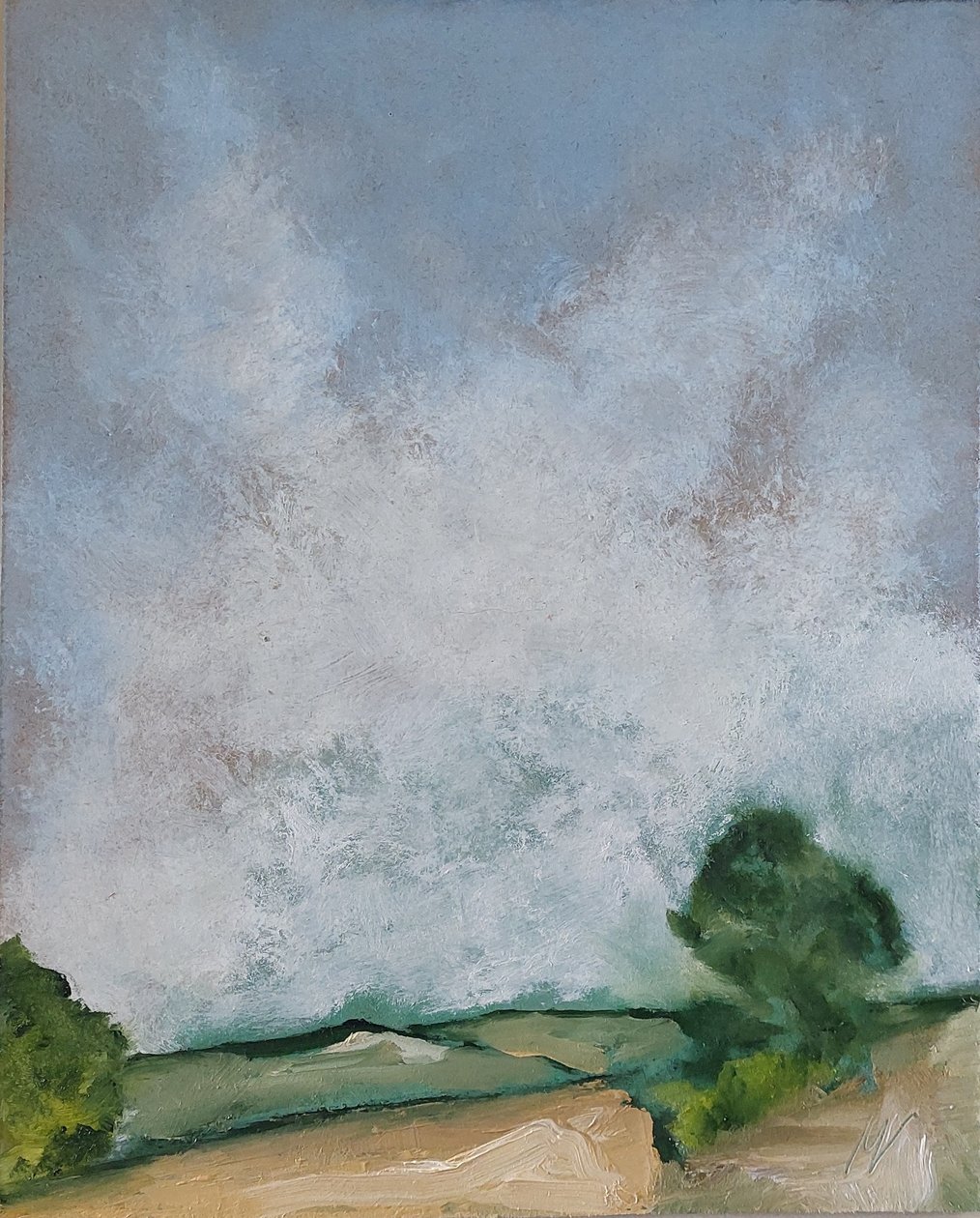 Sulla collina da M. Vet