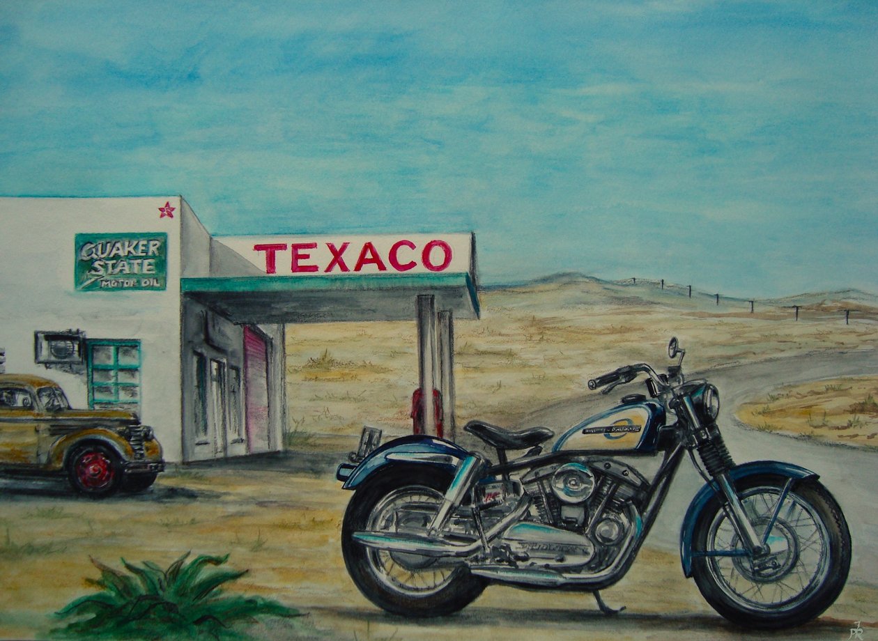 Harley Davidson Sportster 1959  da Jörg-Peter Rabe