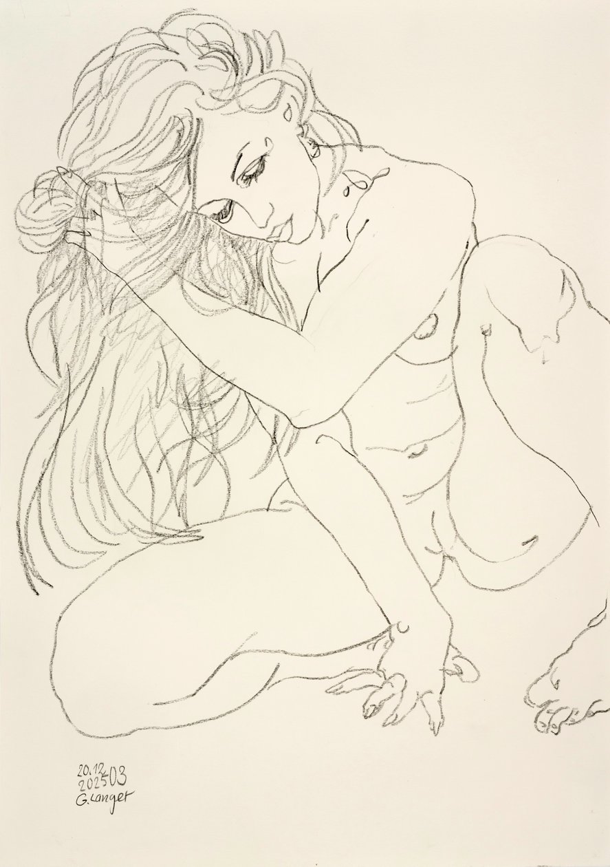 Bella ragazza da Gunter Langer