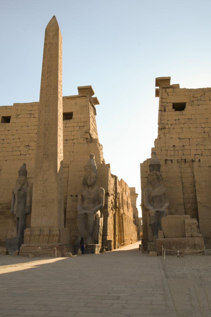 Il Tempio di Luxor, architettura dell