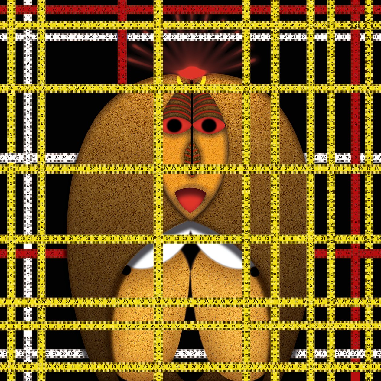 Lockdown (Ia) - (aus der Serie Animal Rationale) da Alexander Eibach