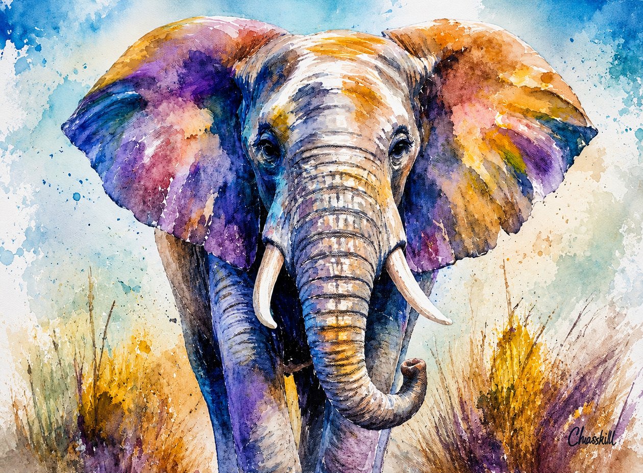 Elefante da HaskellArt