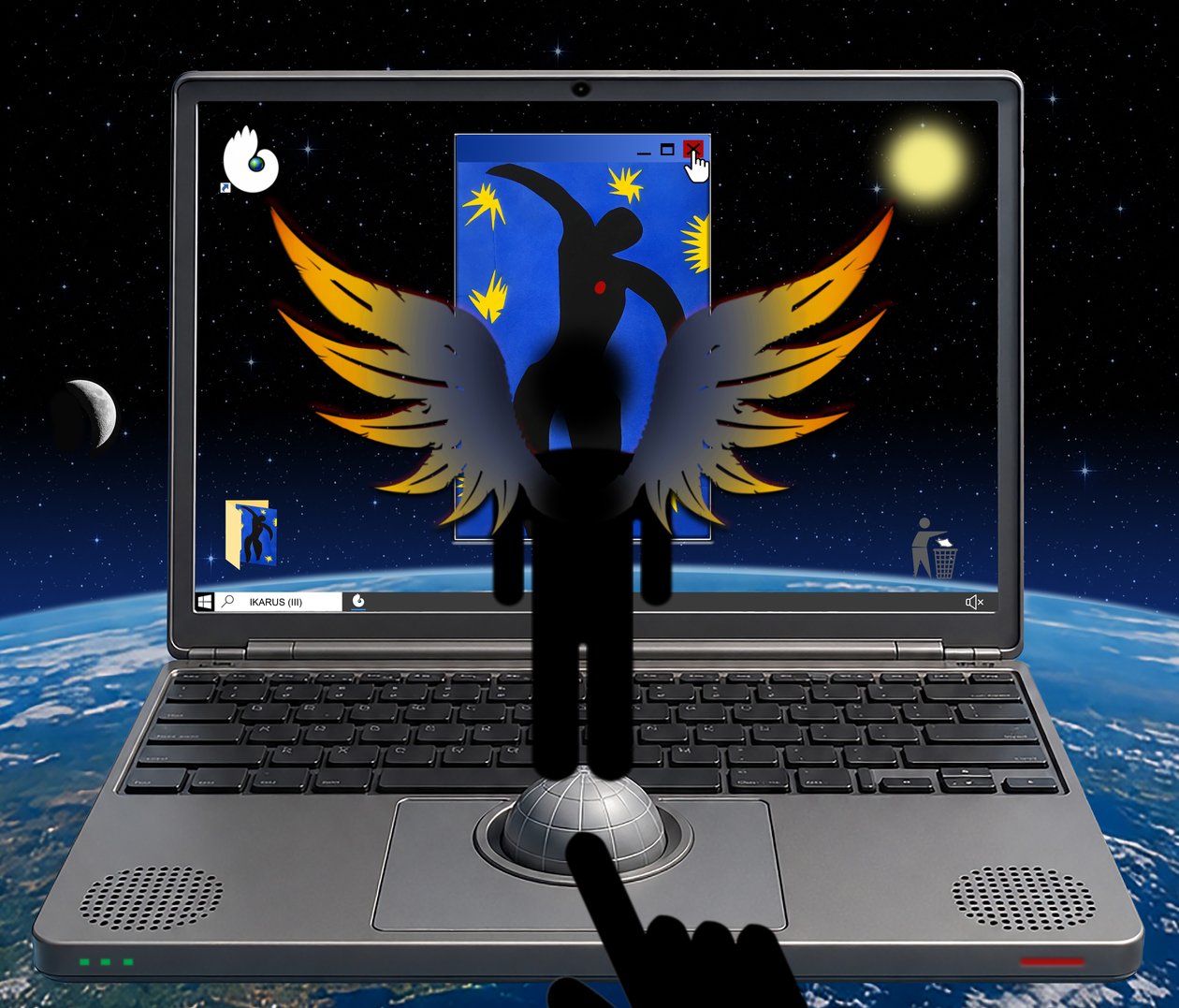 ICARO (III) (dalla serie WINDOWS) da Alexander Eibach