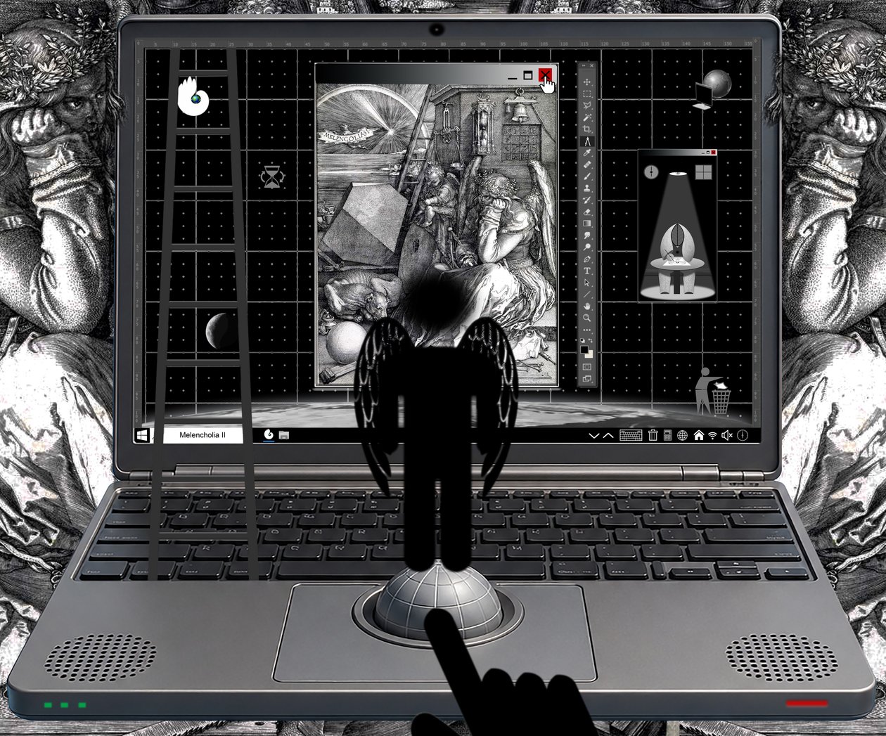 Melanconia (II) (dalla serie Windows) da Alexander Eibach