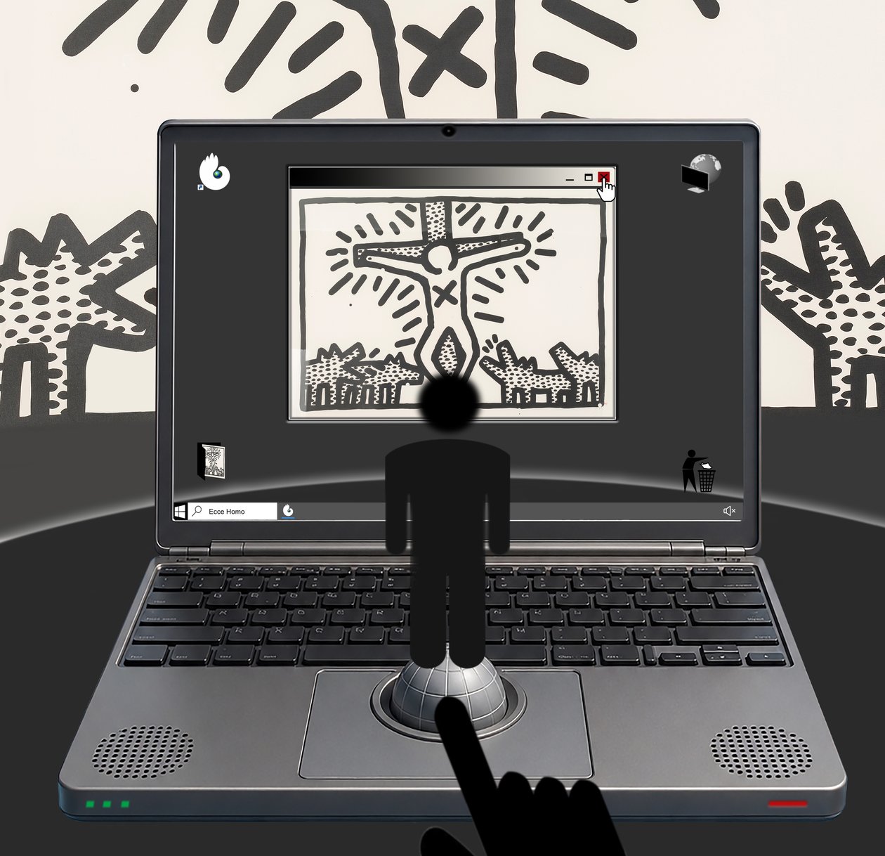 Ecce Homo (I) (dalla serie Windows) da Alexander Eibach