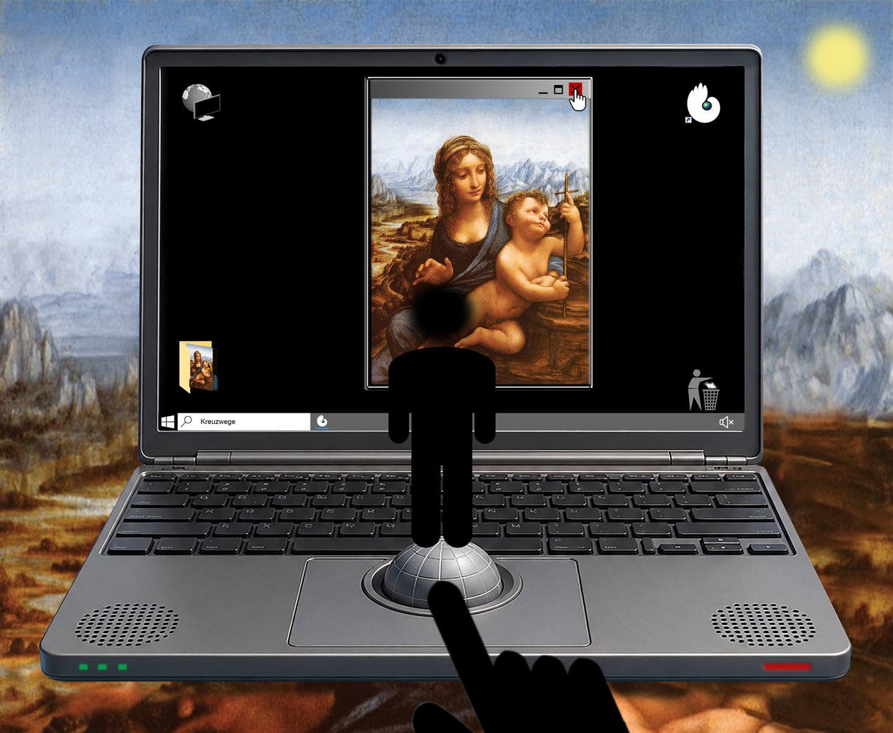 Via Crucis (dalla serie Windows) da Alexander Eibach
