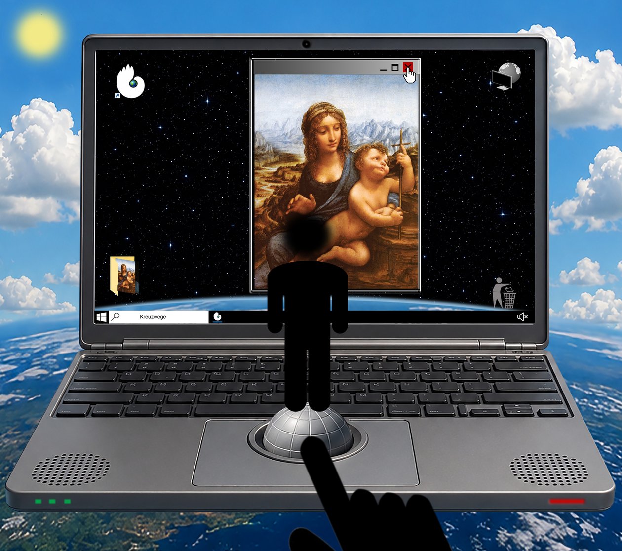 Kreuzwege (II) (aus der Serie WINDOWS) da Alexander Eibach