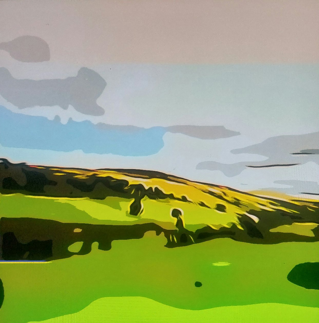 Digitale Landschaft 01 da M. Vet