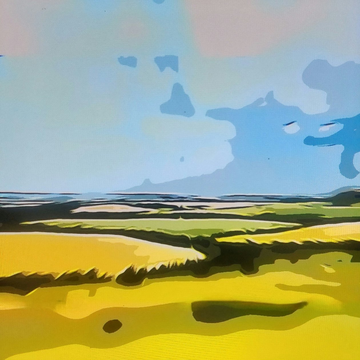 Digitale Landschaft 02 da M. Vet