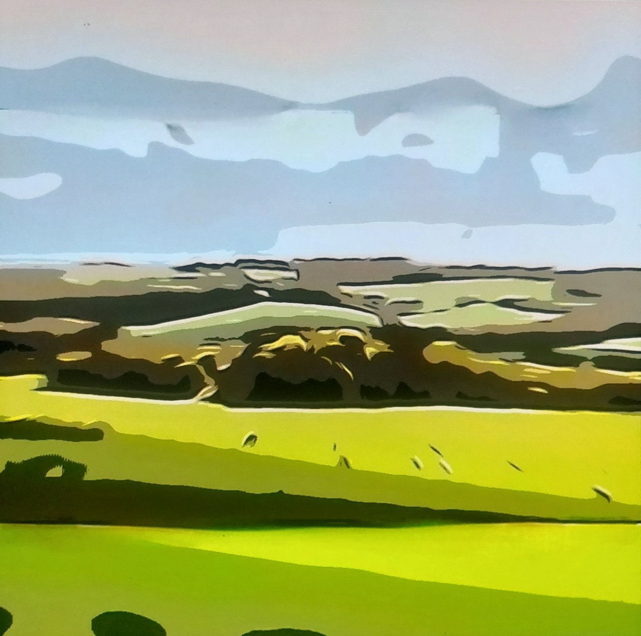 Digitale Landschaft 04 da M. Vet