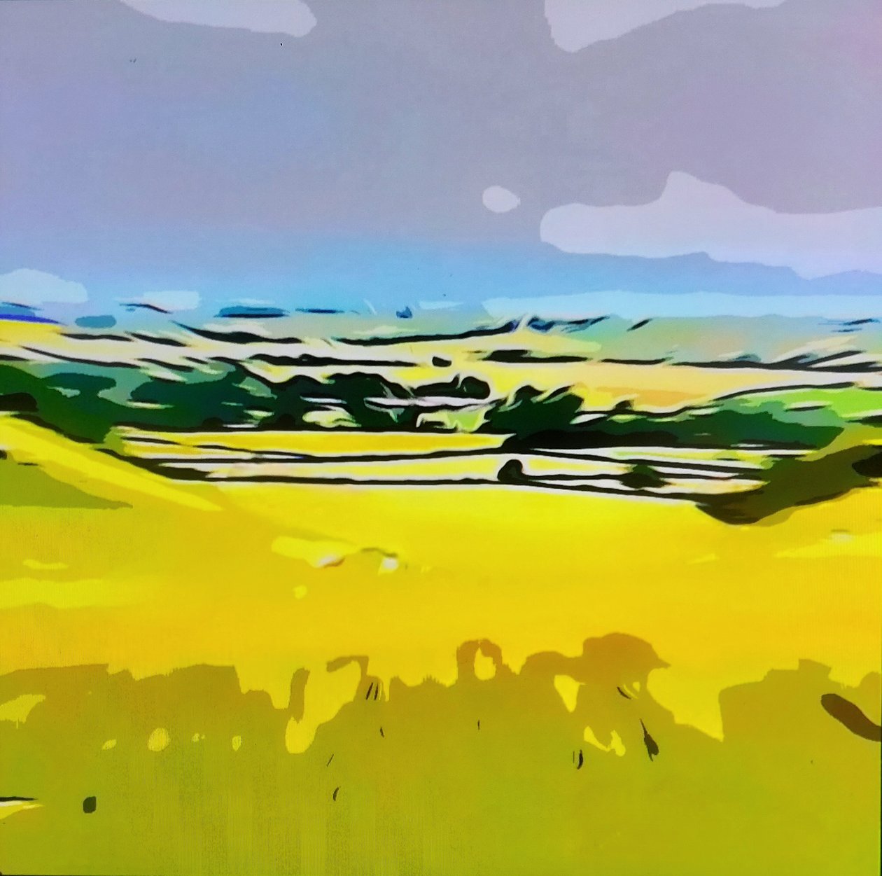 Digitale Landschaft 06 da M. Vet