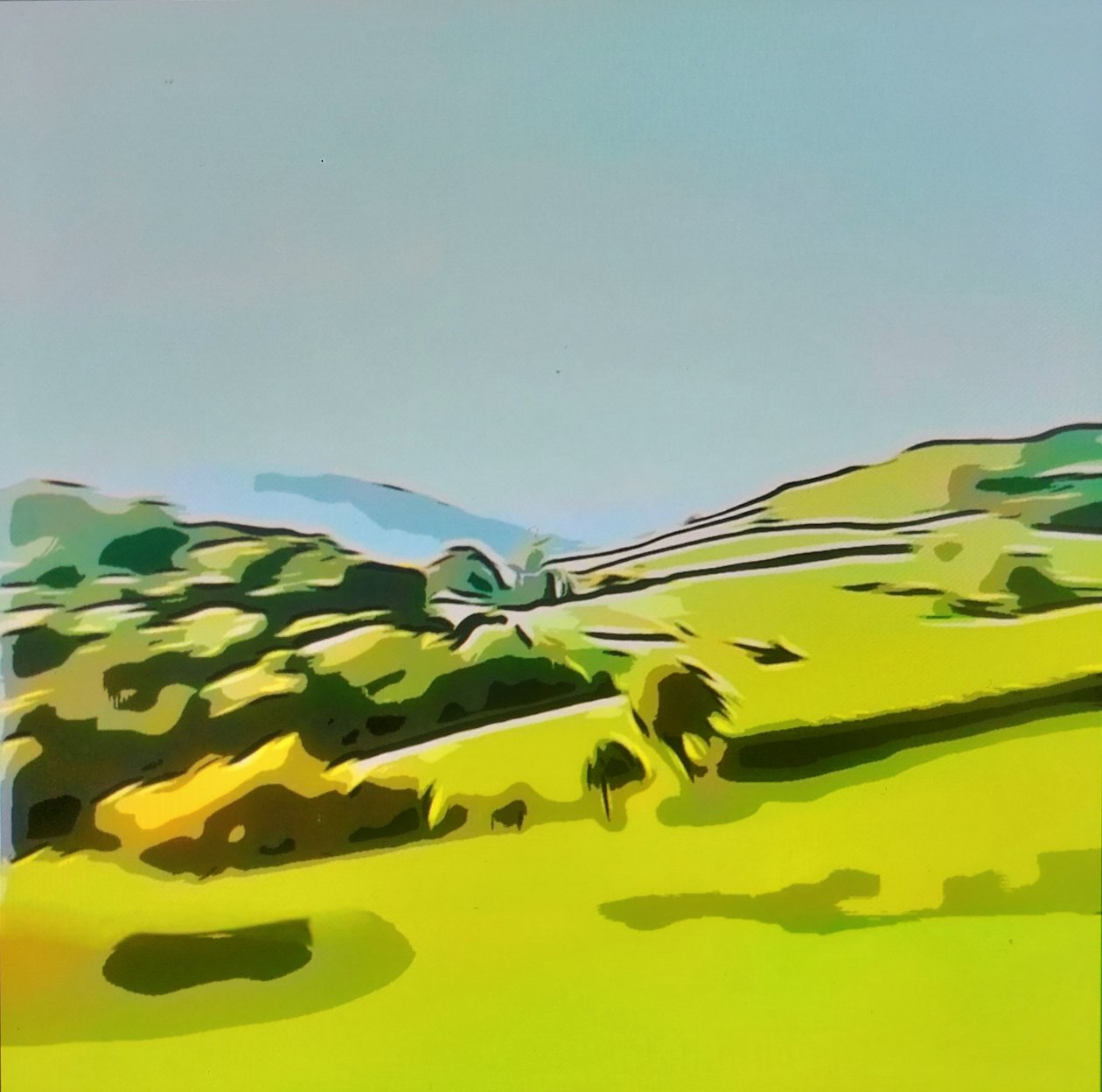 Digitale Landschaft 07 da M. Vet