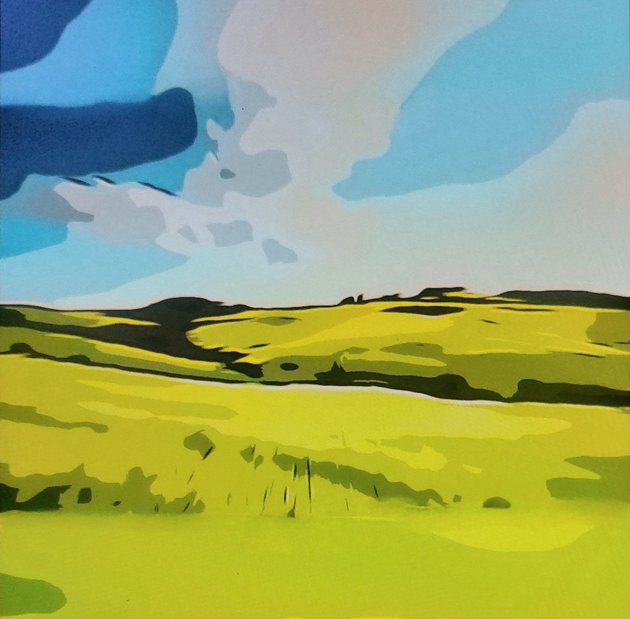 Digitale Landschaft 21 da M. Vet