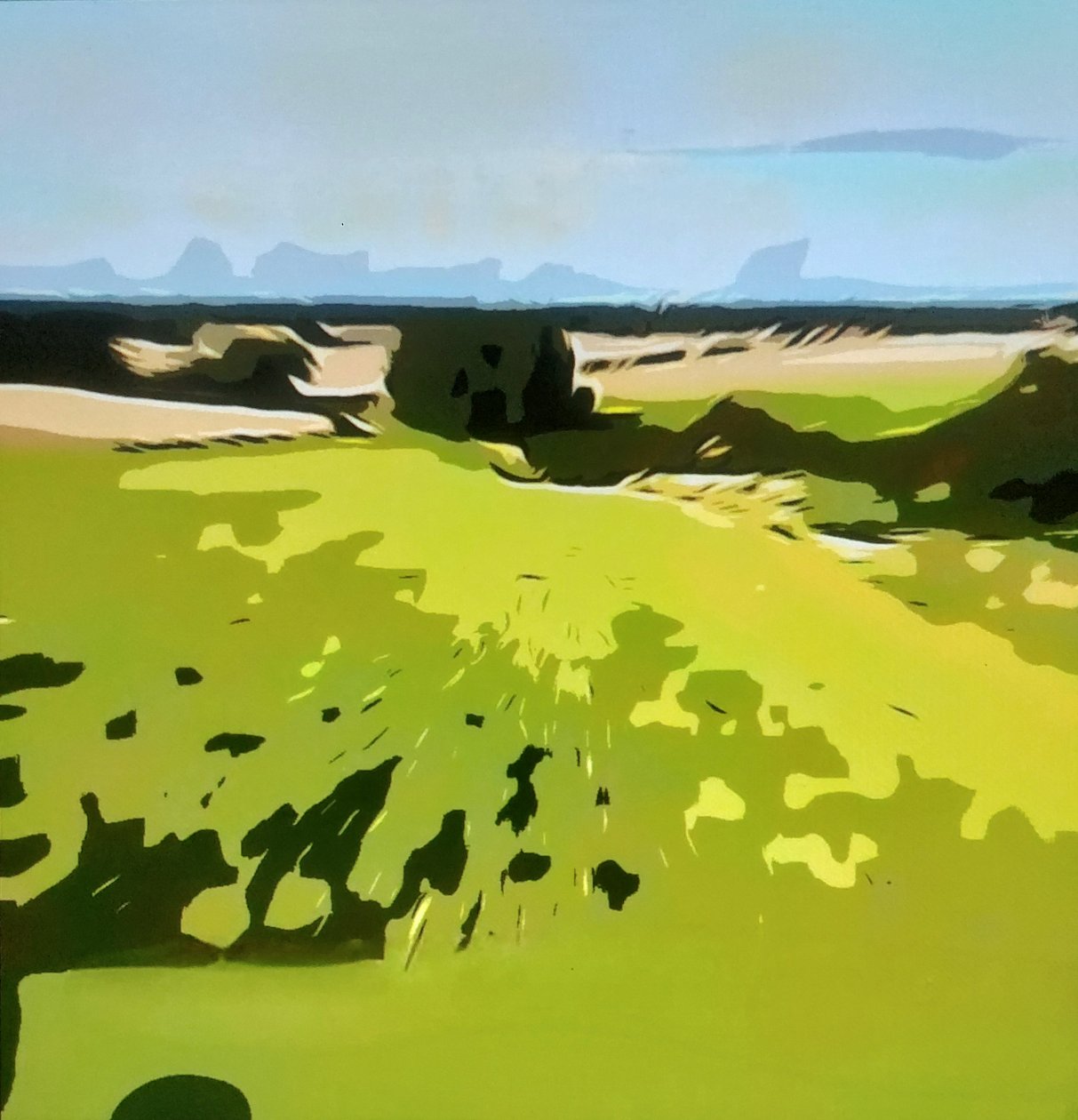 Digitale Landschaft 22 da M. Vet
