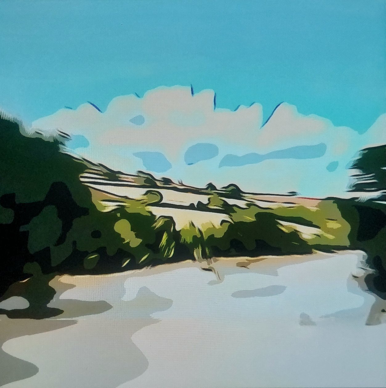 Digitale Landschaft 26 da M. Vet