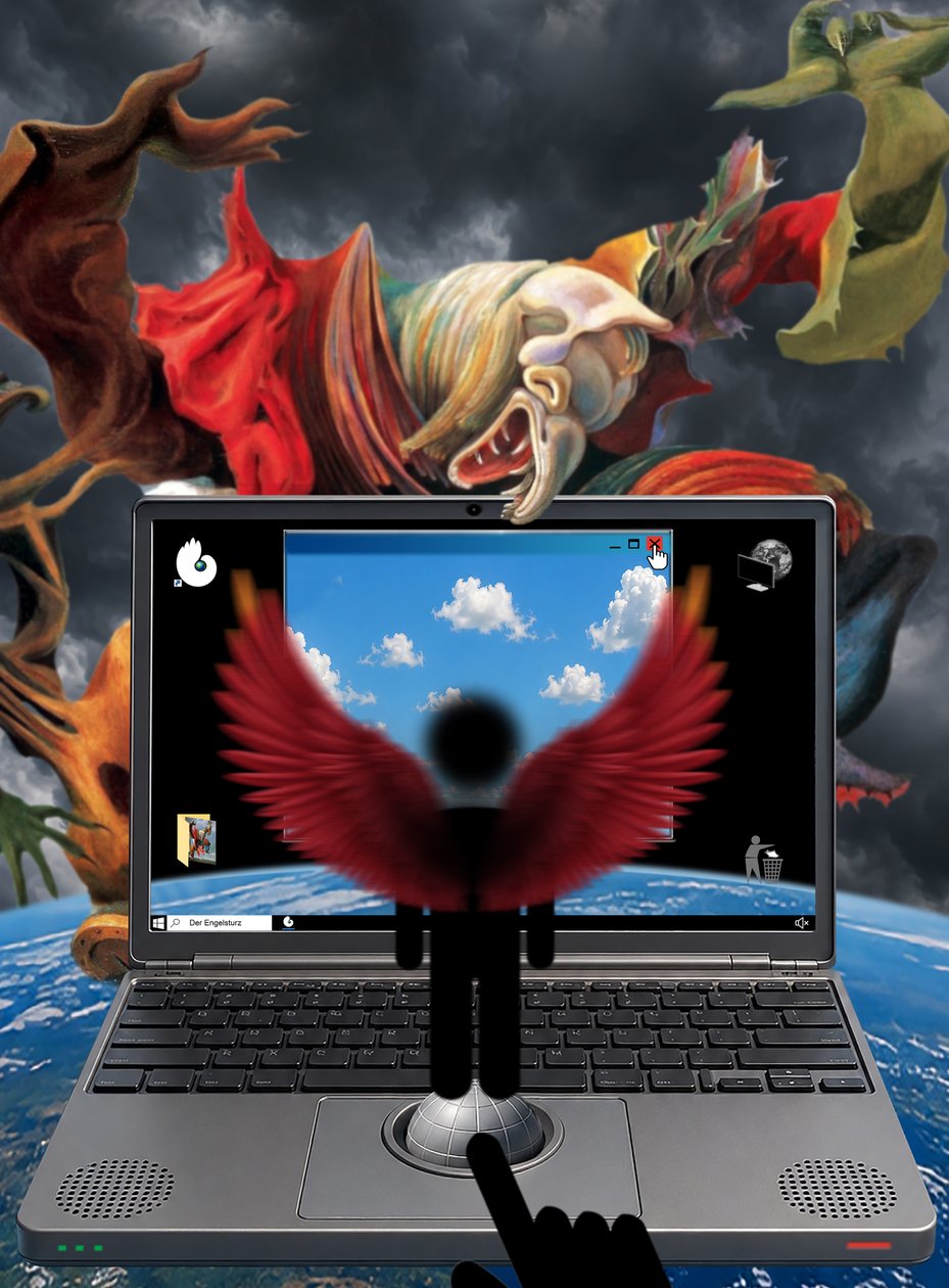 Engelssturz (aus der Serie WINDOWS) da Alexander Eibach