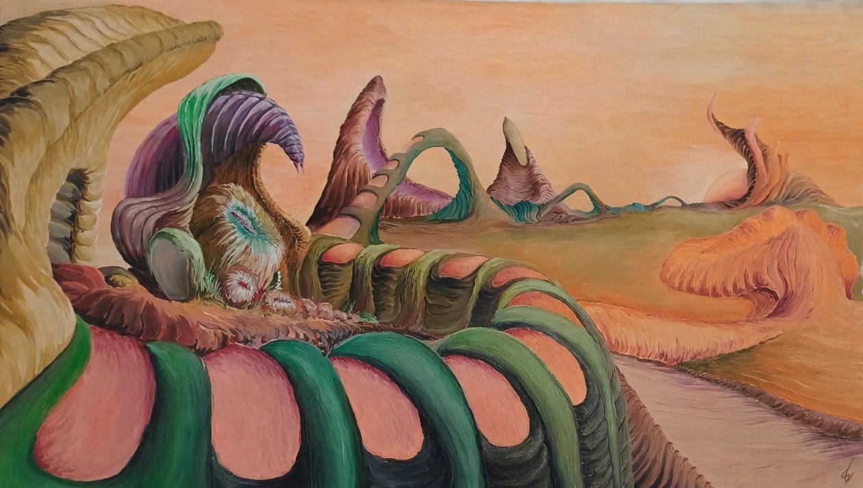 Deserto biomorfico da Gabriel Ungureanu