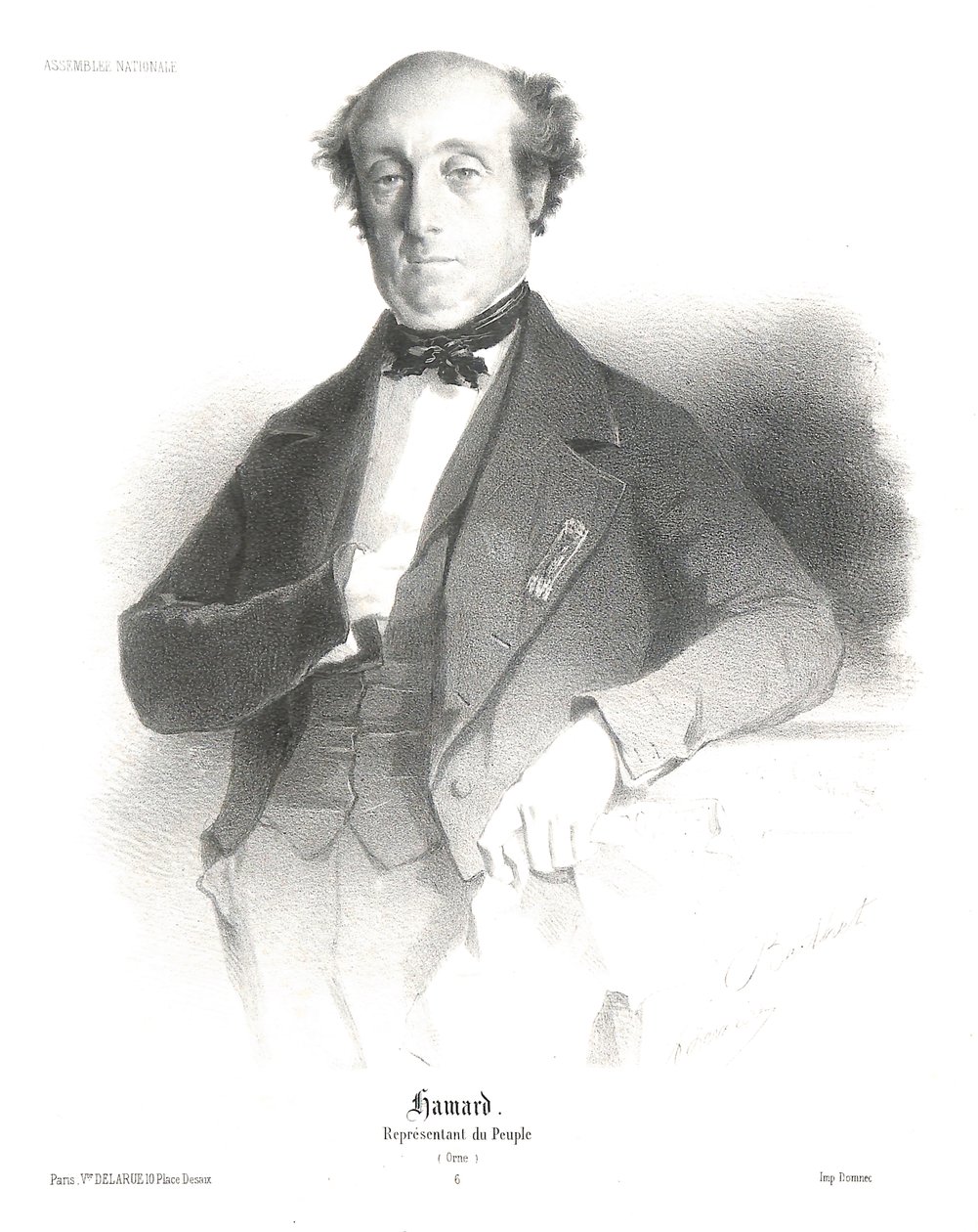 Ritratto di Pascal HAMARD da A. Lemaire Berthet