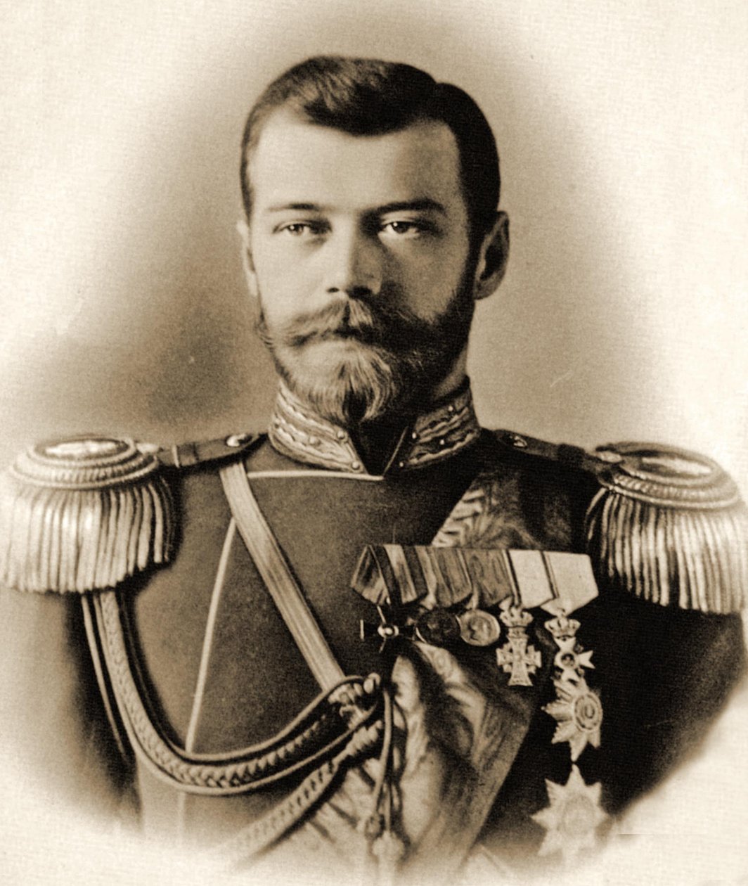 Ritratto dello Zar Nicola II (1868-1918) 1898 da A. Pasetti Photo Studio