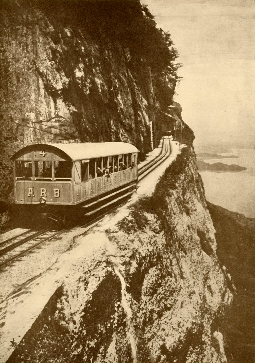 Sulla ferrovia Arth-Rigi da A.G Werthi