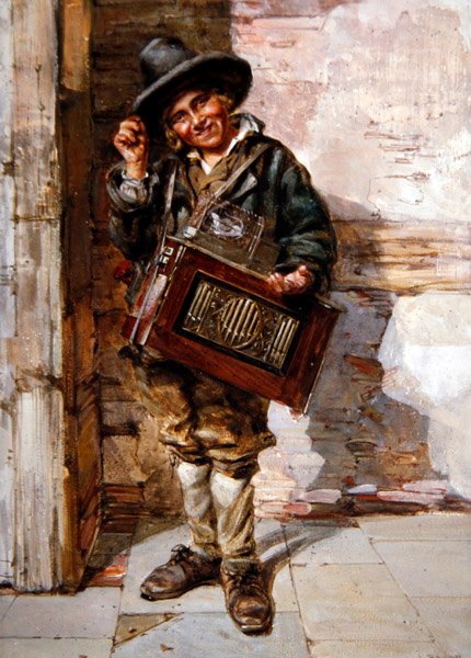 Il Suonatore di Ghironda da A.J. Rayner