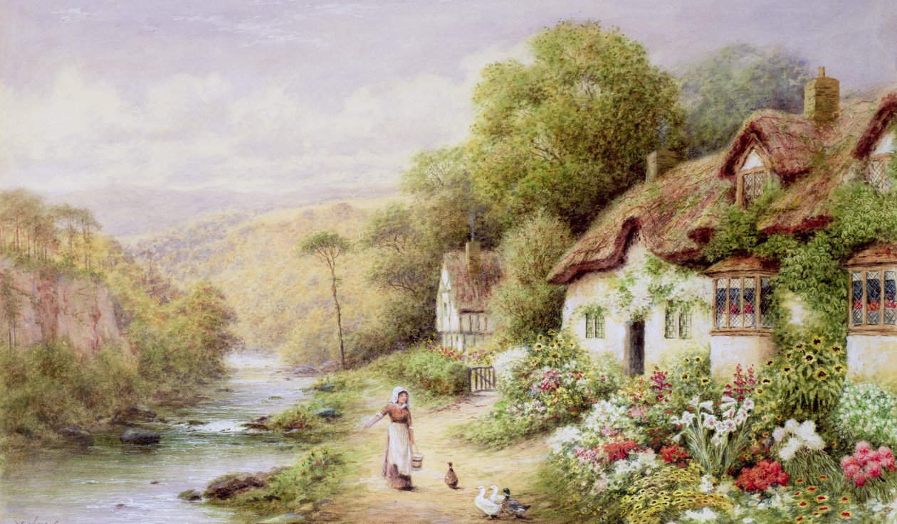 Cottage vicino a un ruscello da A.N. Glover