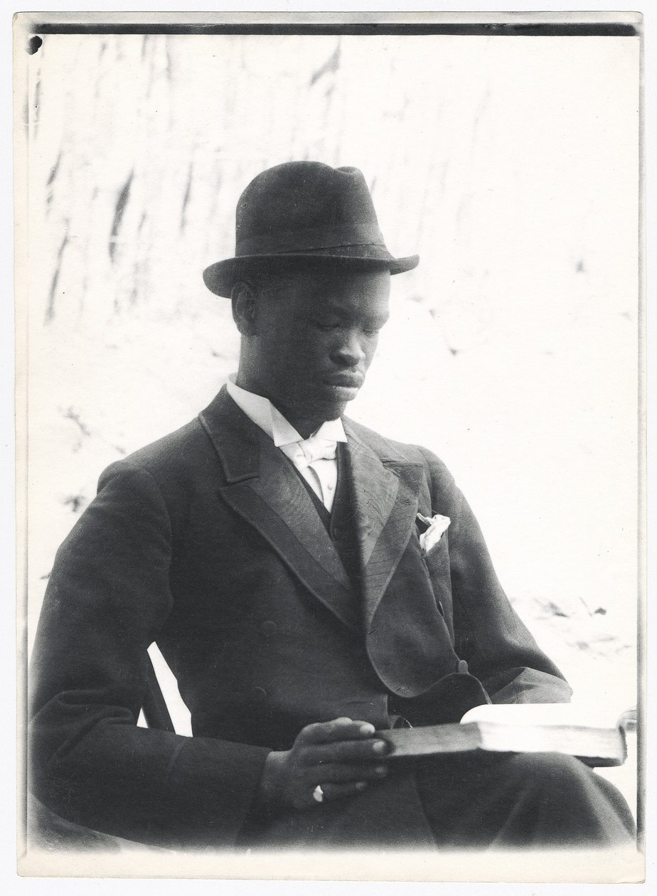 Sekhome, figlio di Khama, c.1910 da A. E. Hargreave