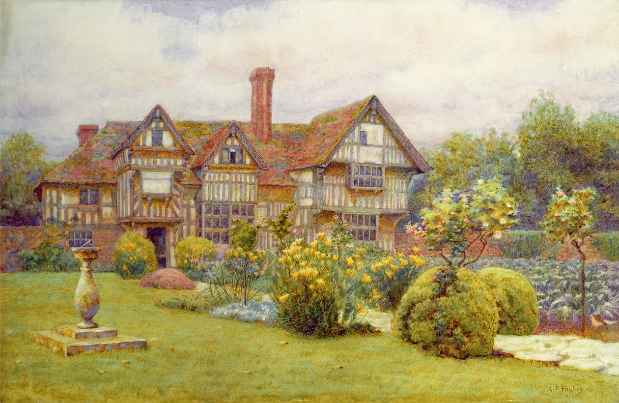 Rumwood Court, Langley, vicino a Maidstone da A. Foord Hughes