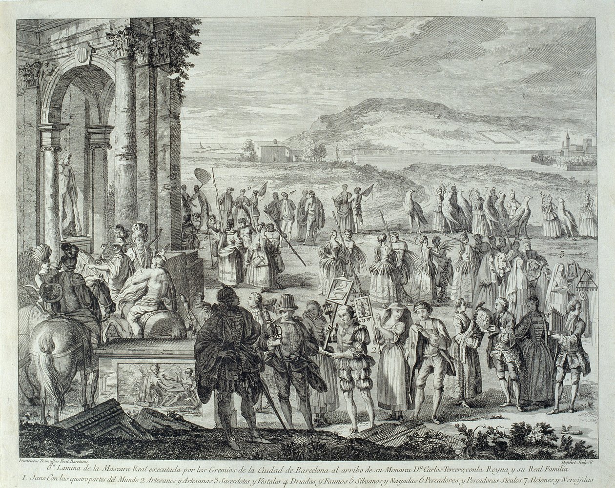 Corteo di Giano da A. J. De Fehrt