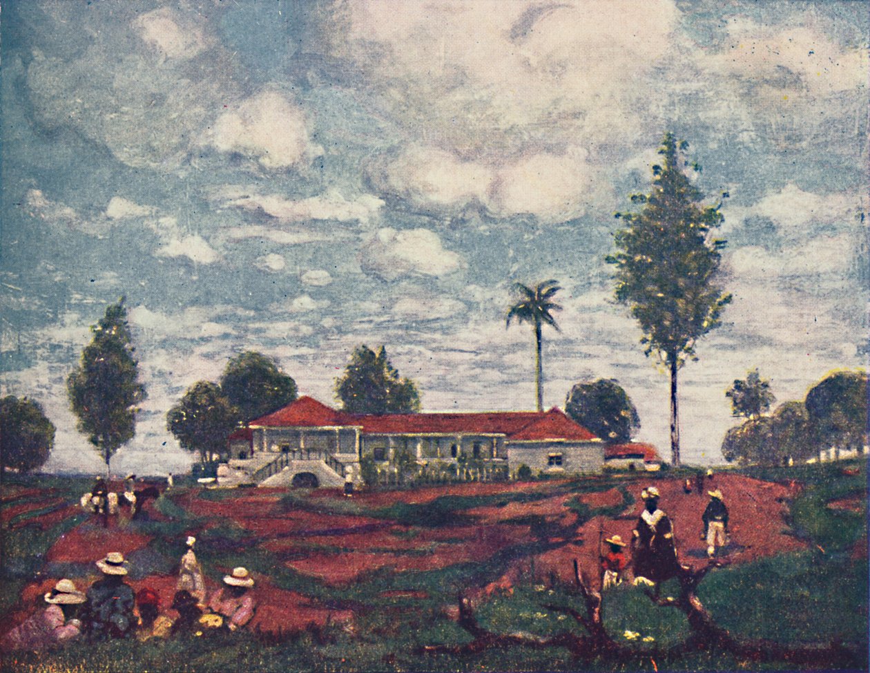 Una fazenda di caffè, 1916 da A. S. Forrest