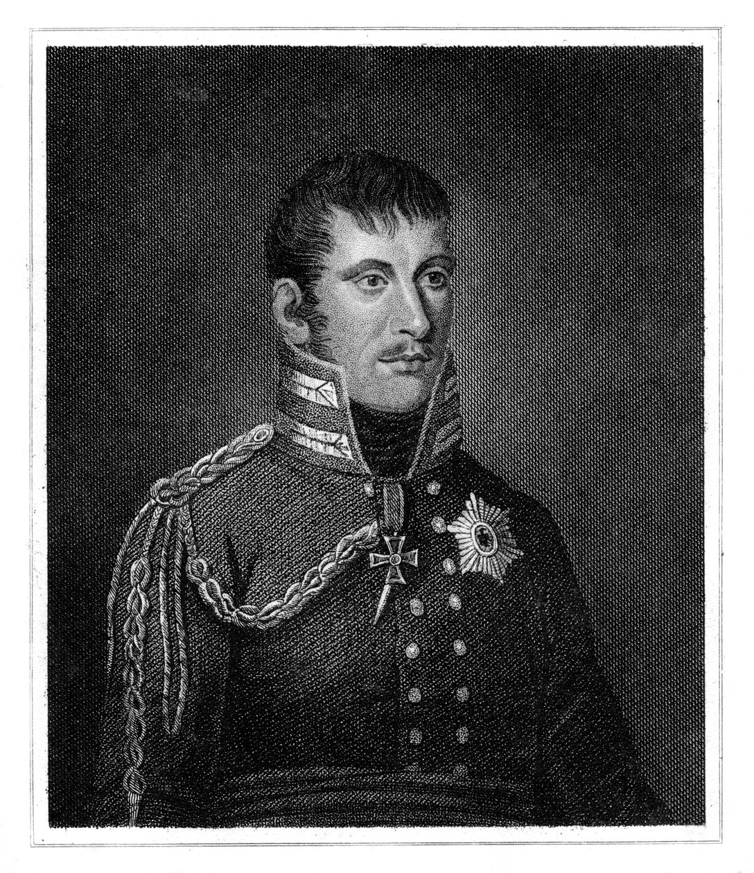 Federico Guglielmo III, re di Prussia, 1815 da A. Wheltier