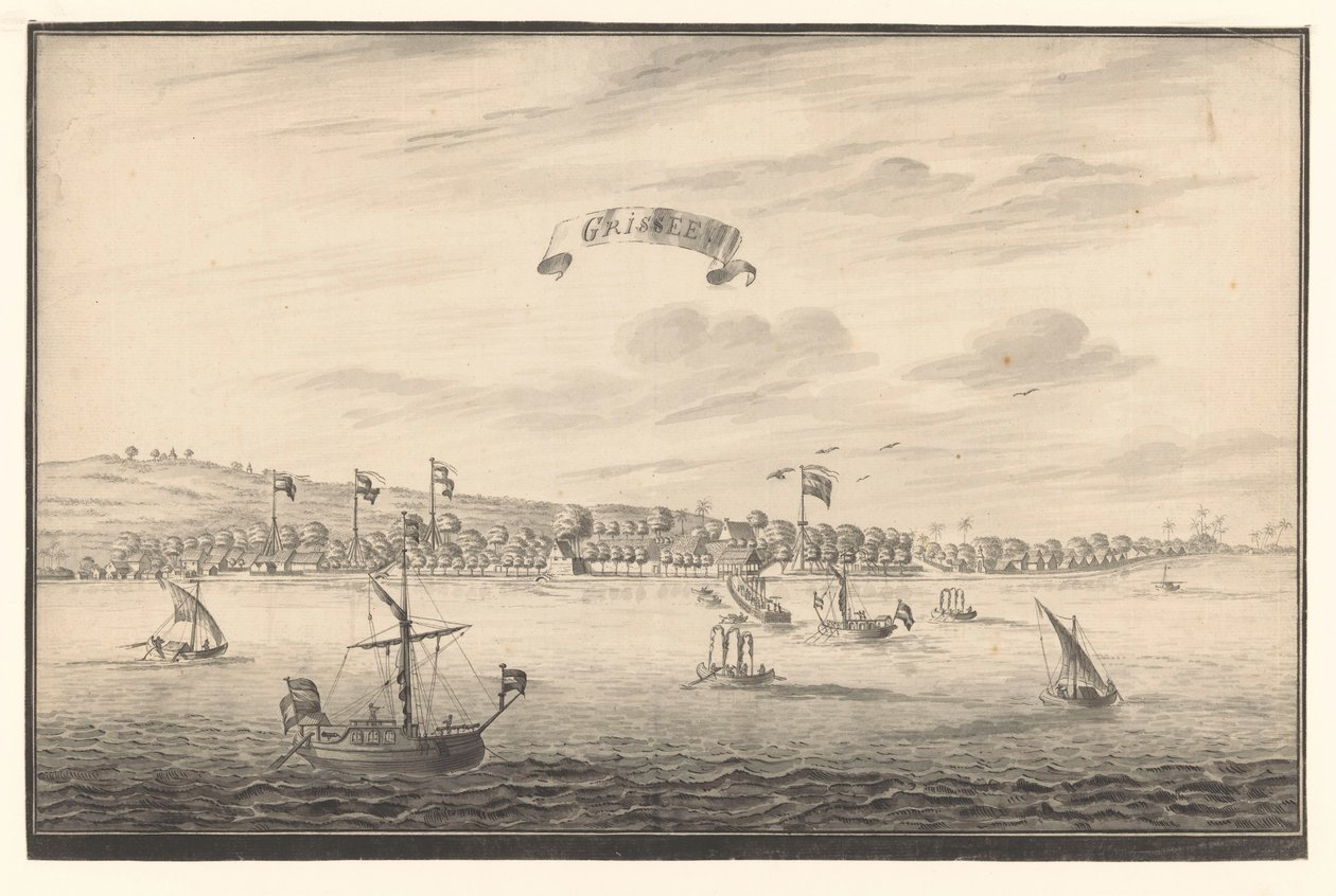 Vista di Grissee da A. de Nelly (possibly)