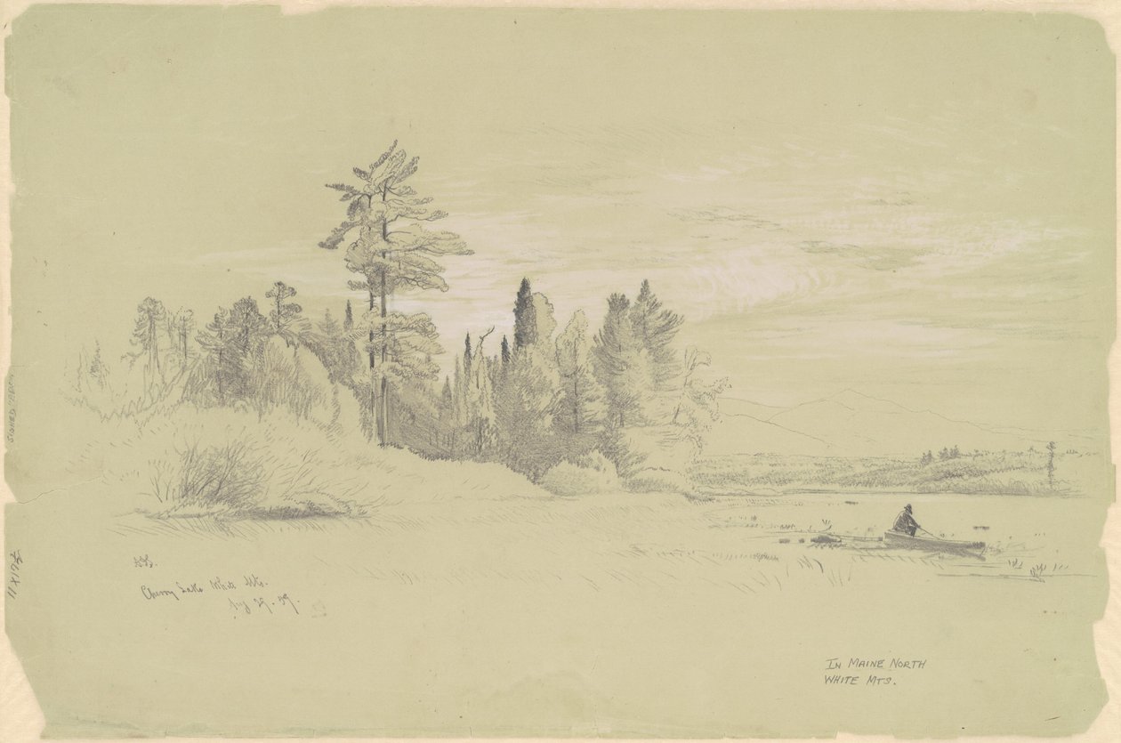 Lago Cherry, Montagne Bianche da Aaron Draper Shattuck
