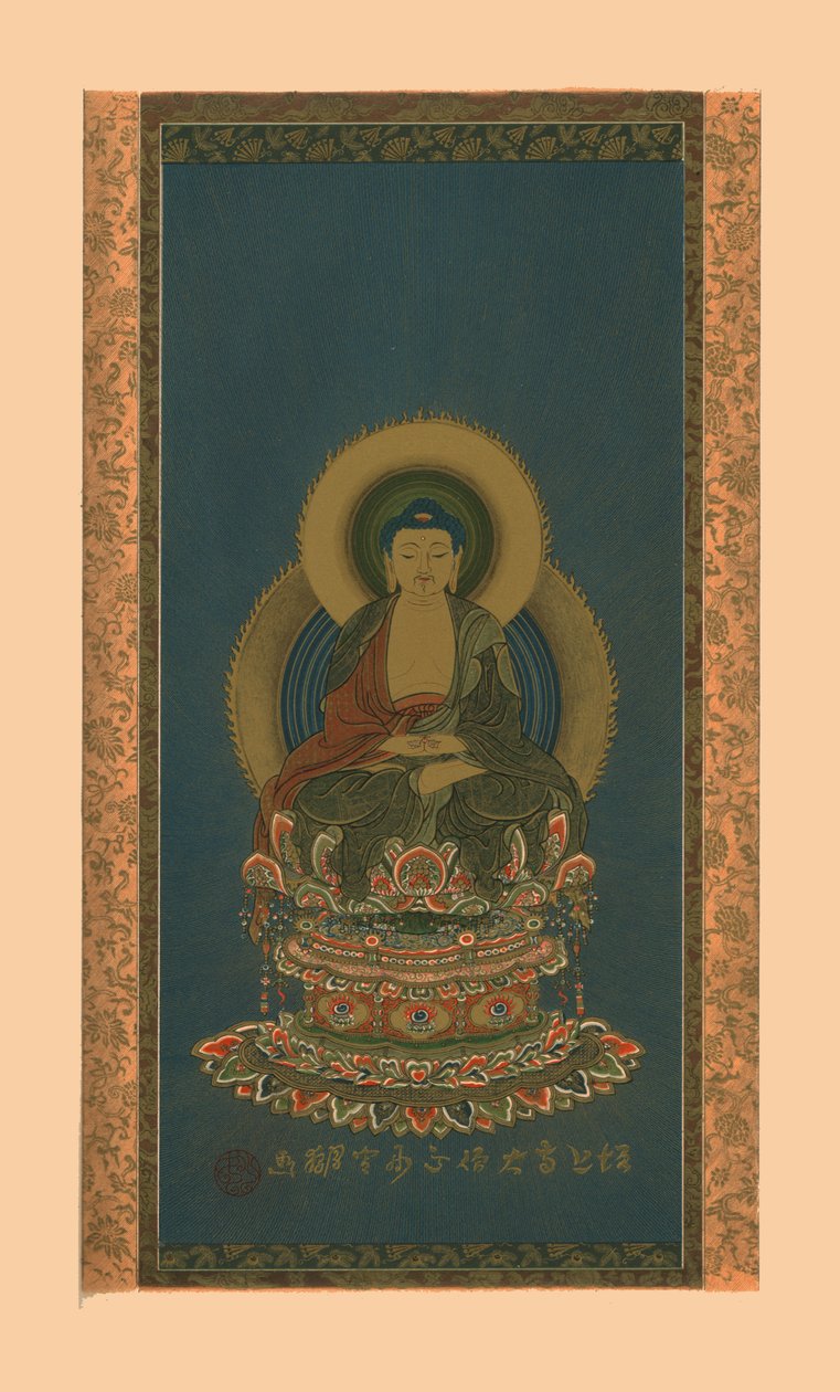 Amitabha, inizio XIX secolo, 1886 da Abbot of Zojoji