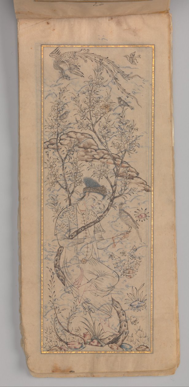 Antologia di poesia persiana Safina, A.H. 1092 e 1096 d.C. 1681 e 1685 da Abd al 