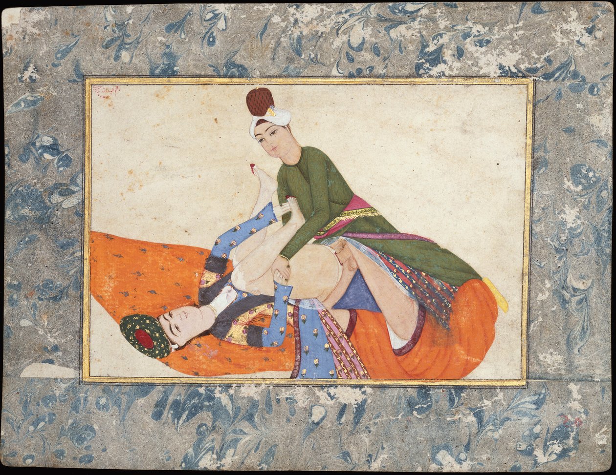 Scena Erotica, 1744-45 da Abdullah Bukhari