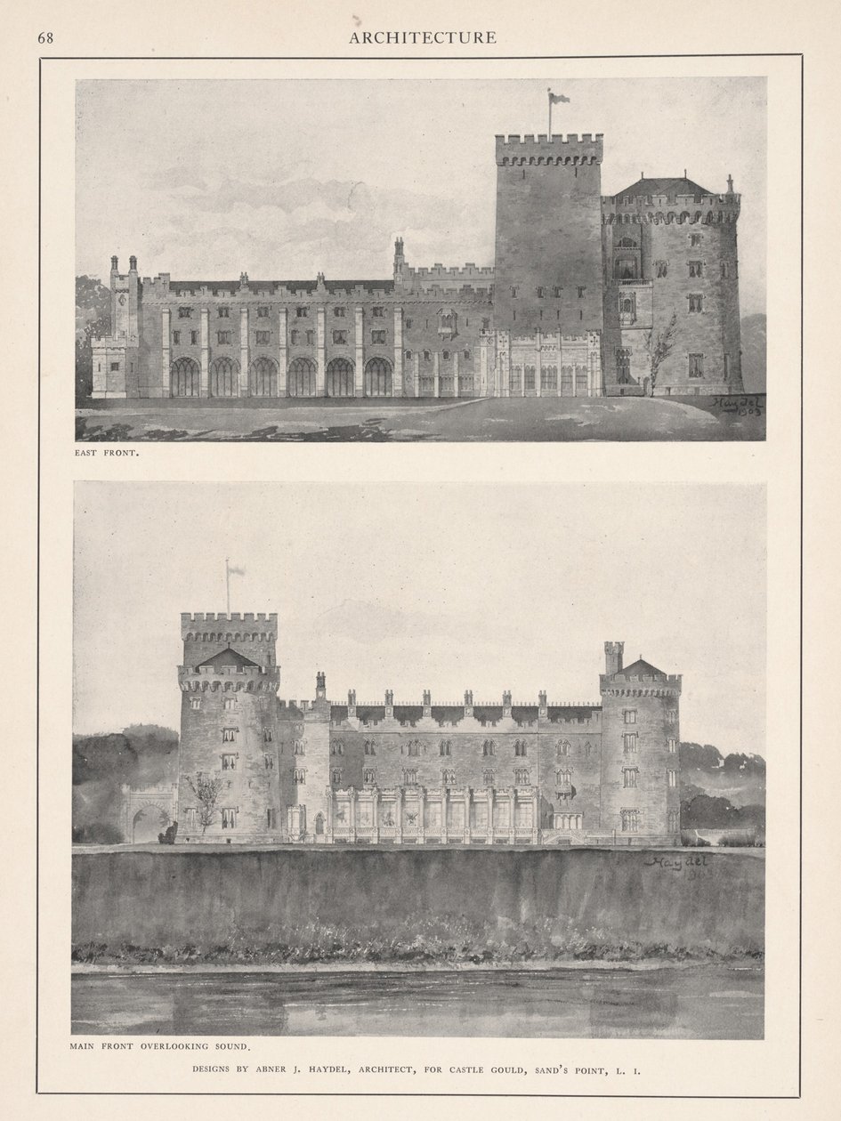Castello Gould, Hempstead House da Abner J. Haydel