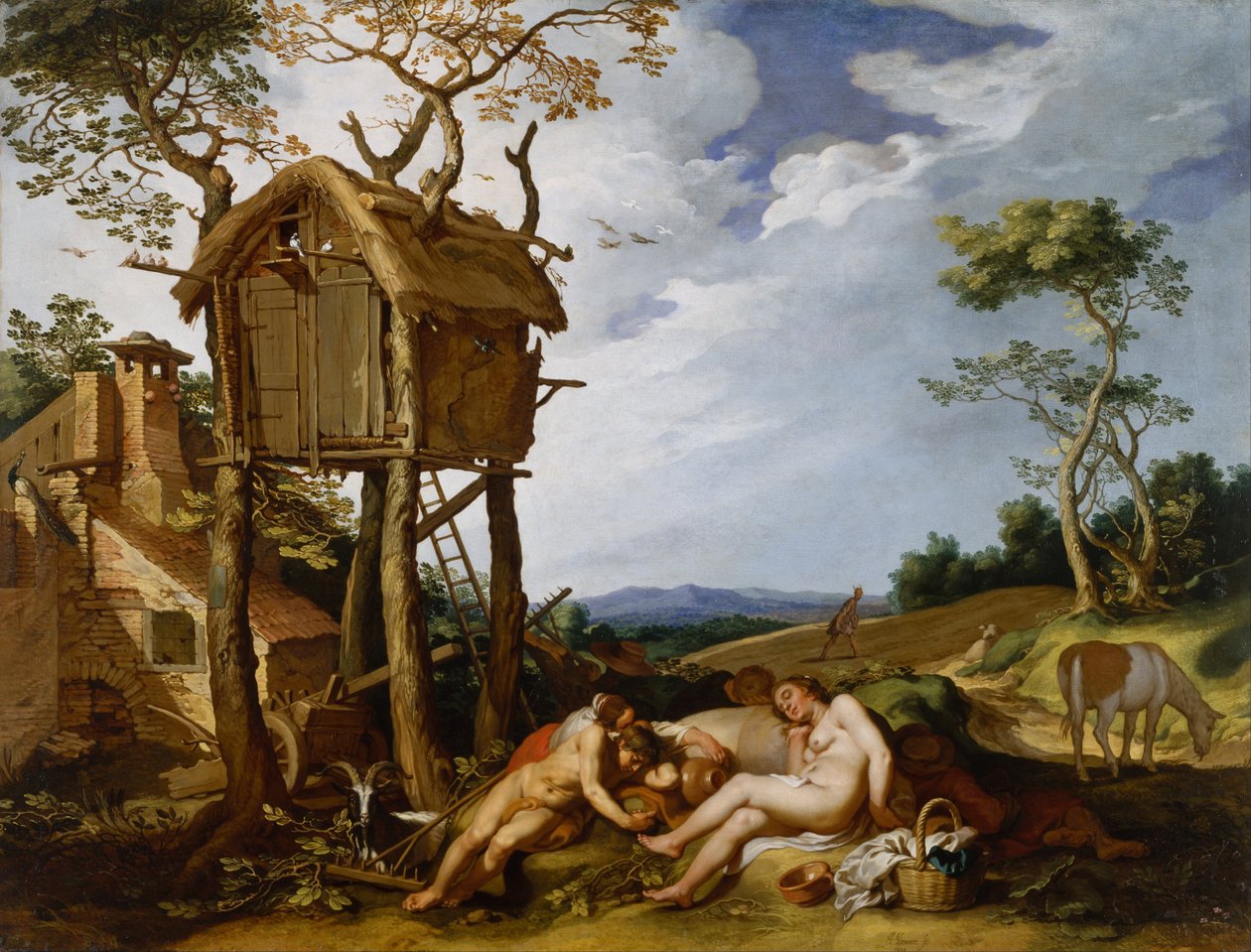 Parabola del Grano e della Zizzania da Abraham Bloemaert