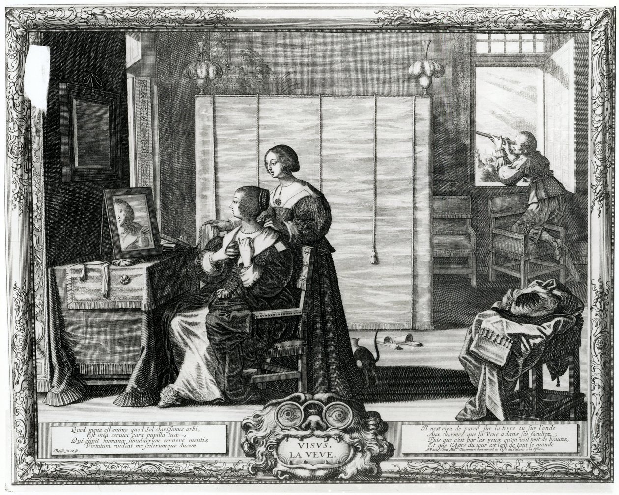 Visus La Veve, XVII secolo da Abraham Bosse