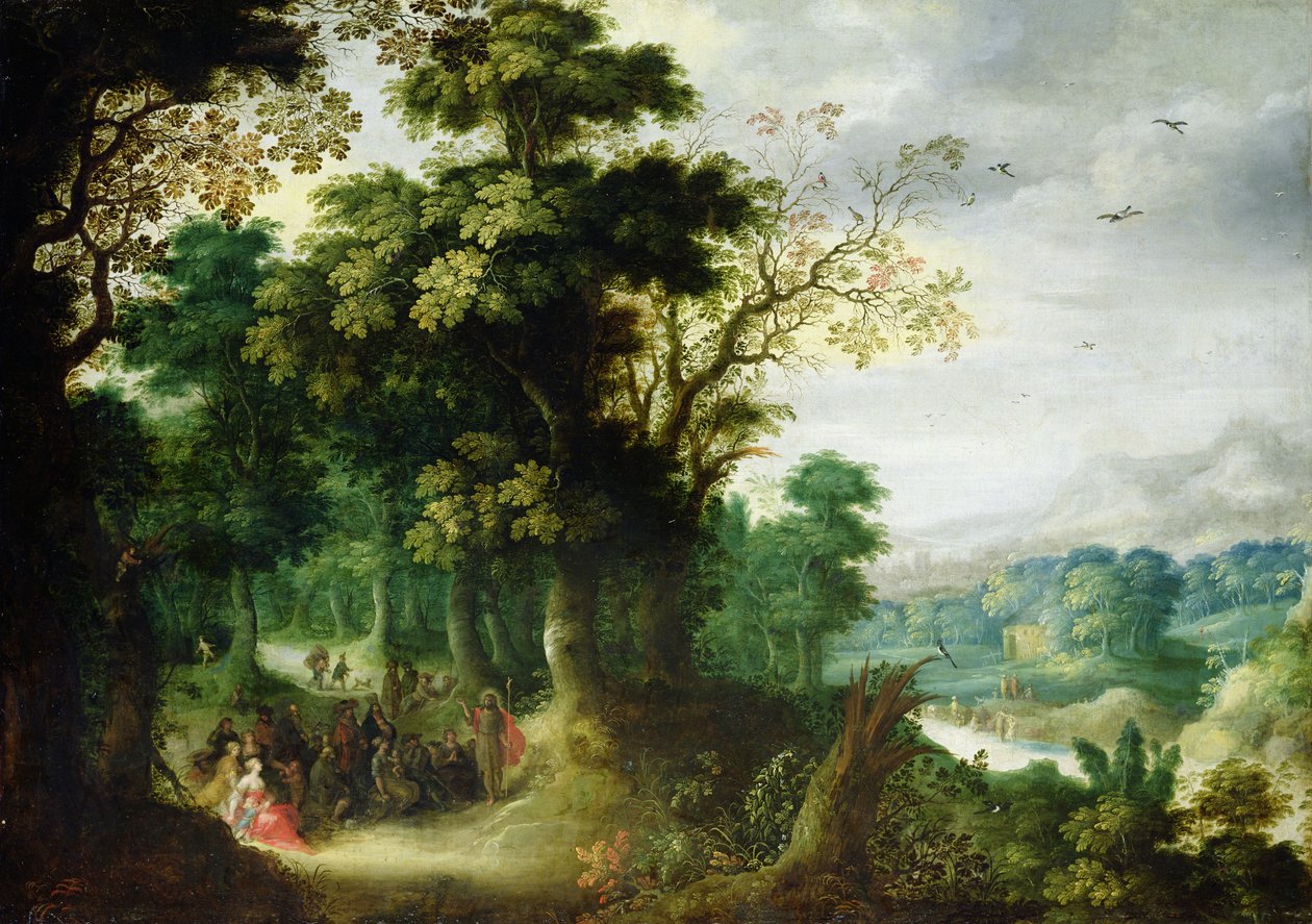 Il Sermone di San Giovanni Battista da Abraham Govaerts