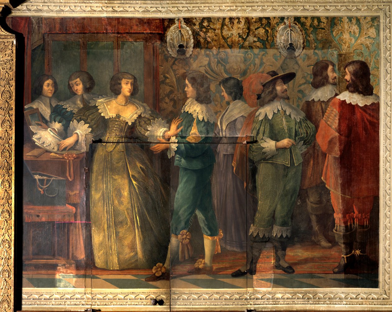 Scena della vita di Carlo di Valois, Duca d