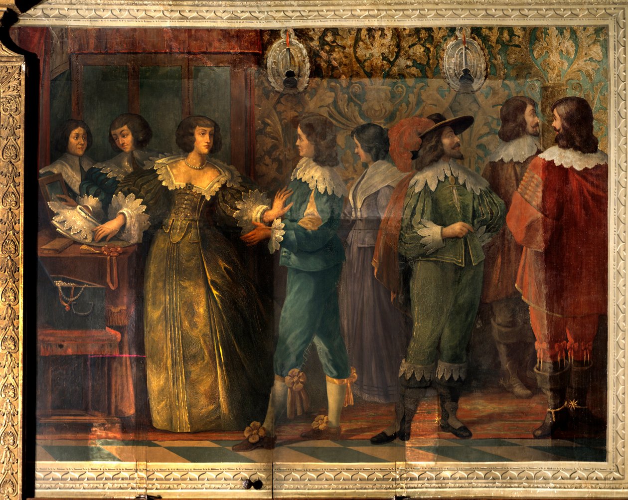 Scena della vita di Carlo di Valois, Duca d