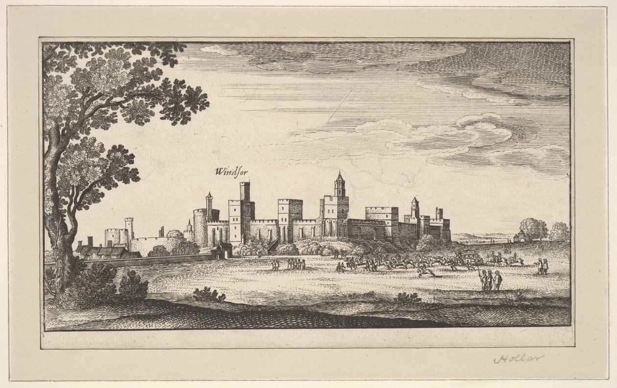 Windsor, dopo il 1644 da Abraham Aubri