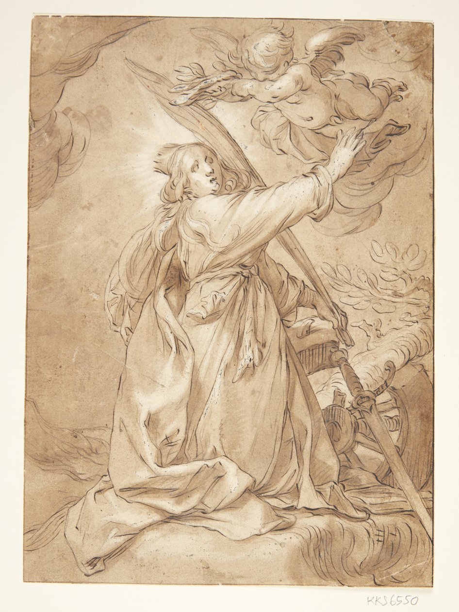 Caterina come martire da Abraham Bloemaert