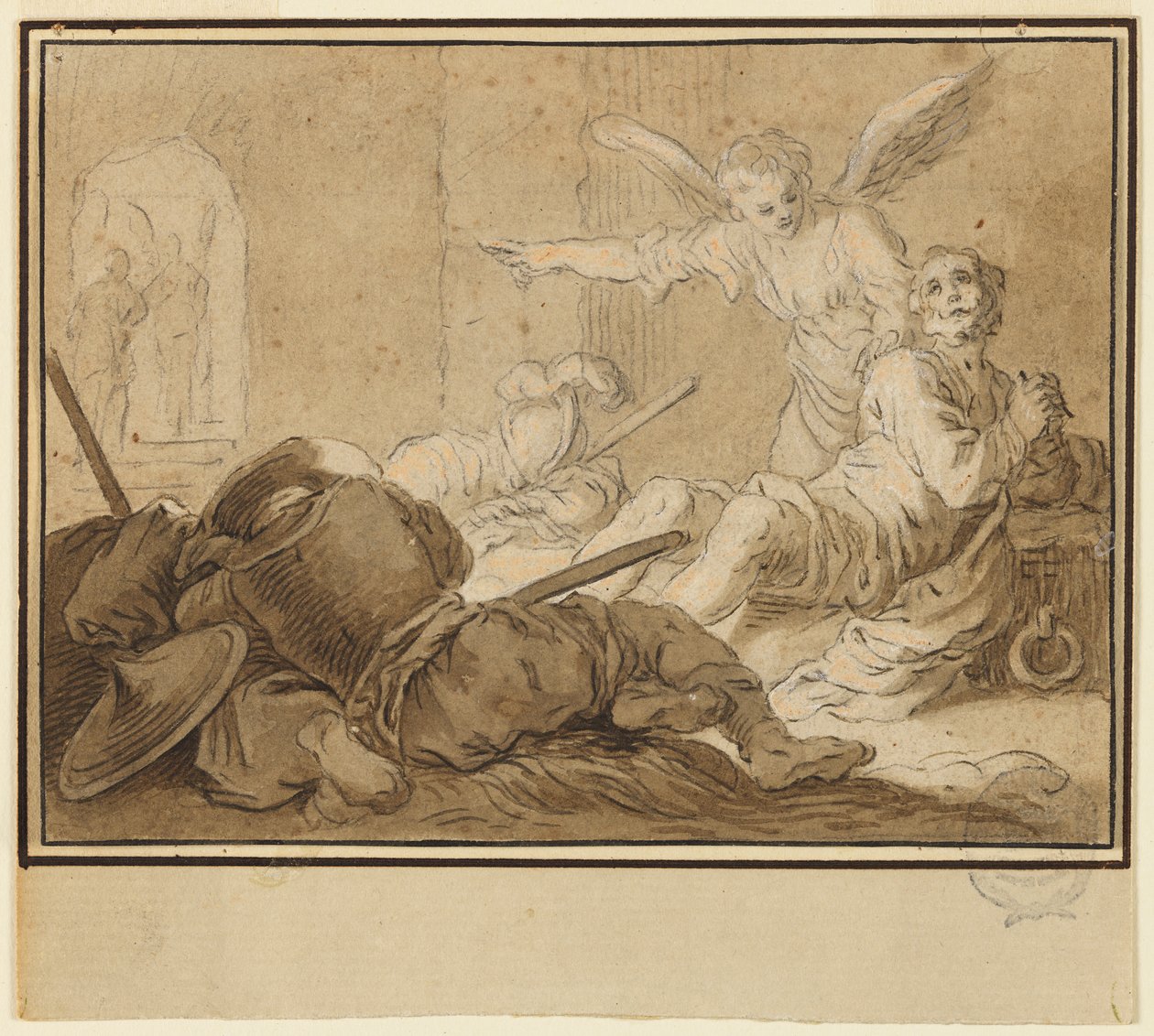 Liberazione di San Pietro da Abraham Bloemaert